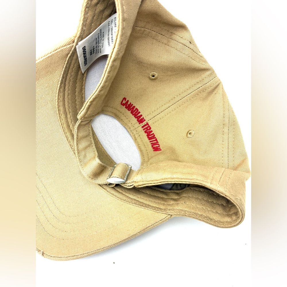 Dsquared2 Tan Baseball Cap - Picture 3 of 4